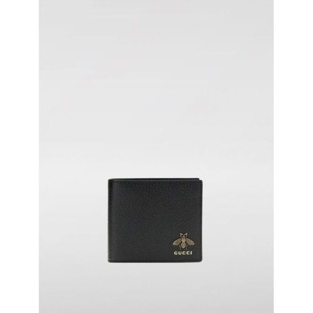 Bee Logo Patch Leather Wallet - image 1